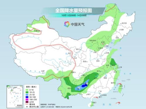 贵州等地有较强降雨 北方多地气温起伏较大